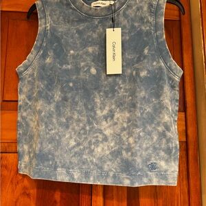 Calvin Klein Cropped Tank Too